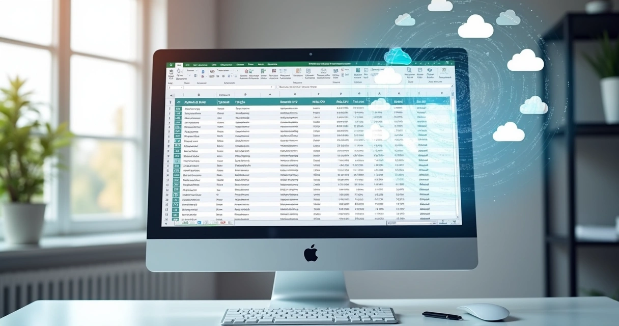Planilha sendo enriquecida automaticamente com dados vindos da nuvem 