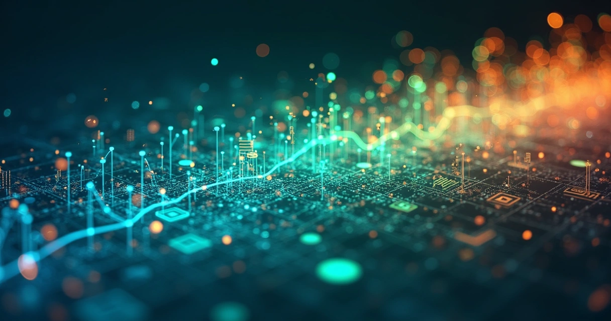 Lead Scoring B2B SaaS: Guia Prático de Modelos e Erros 4 Representação visual de enriquecimento automático: ícones de dados conectando-se a perfis de leads