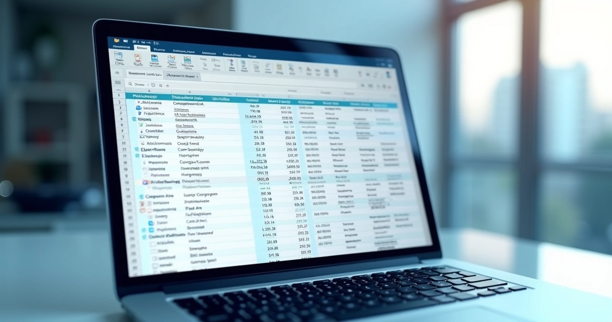 Planilha de contatos sendo enriquecida com informações em tempo real 