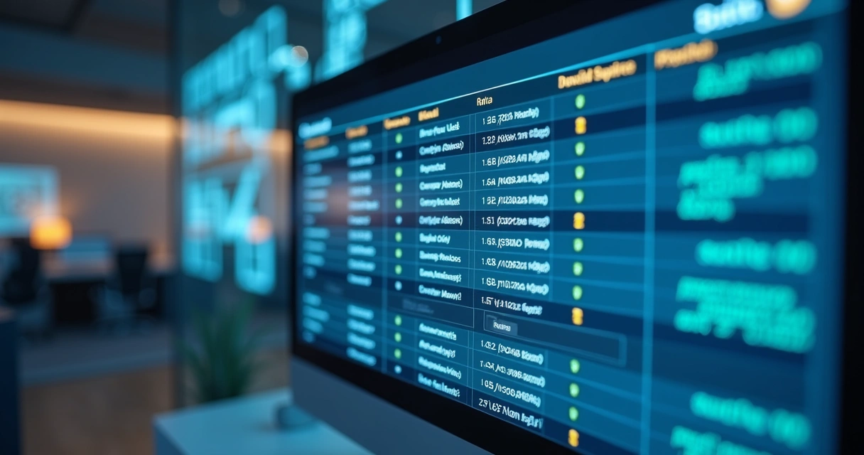 Dashboard mostrando enriquecimento automático de base de leads 