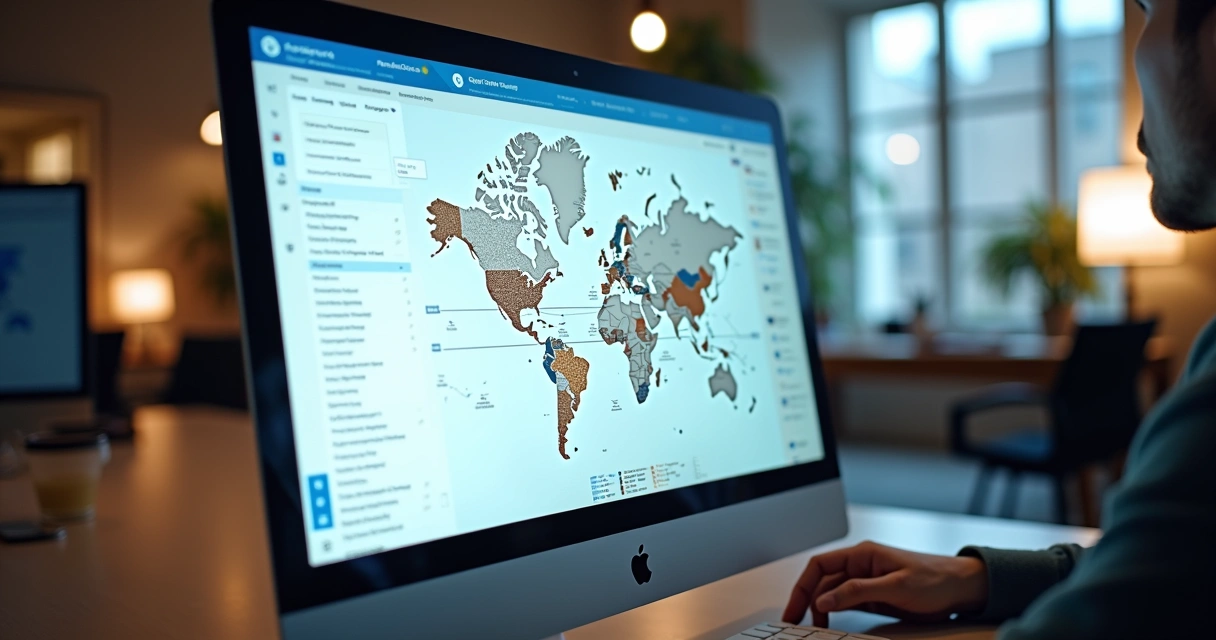Planilha sendo enriquecida com dados de leads 