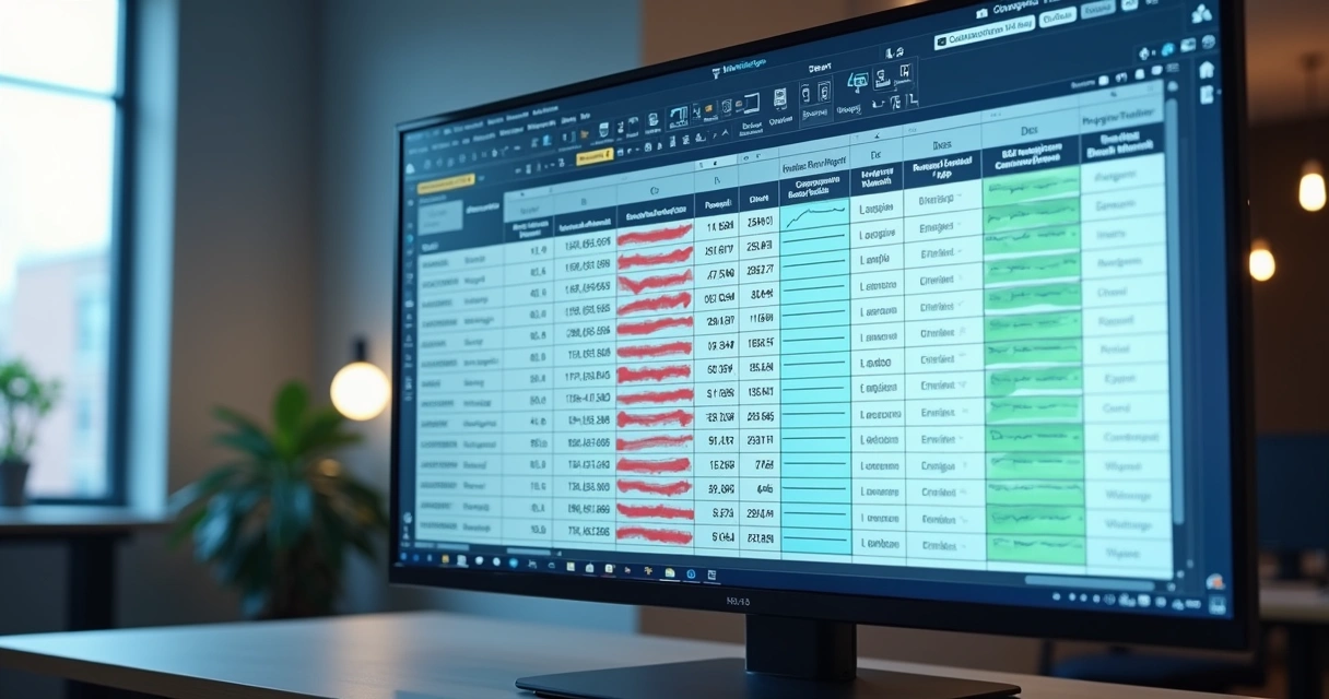 Planilha de leads sendo enriquecida automaticamente com informações detalhadas 