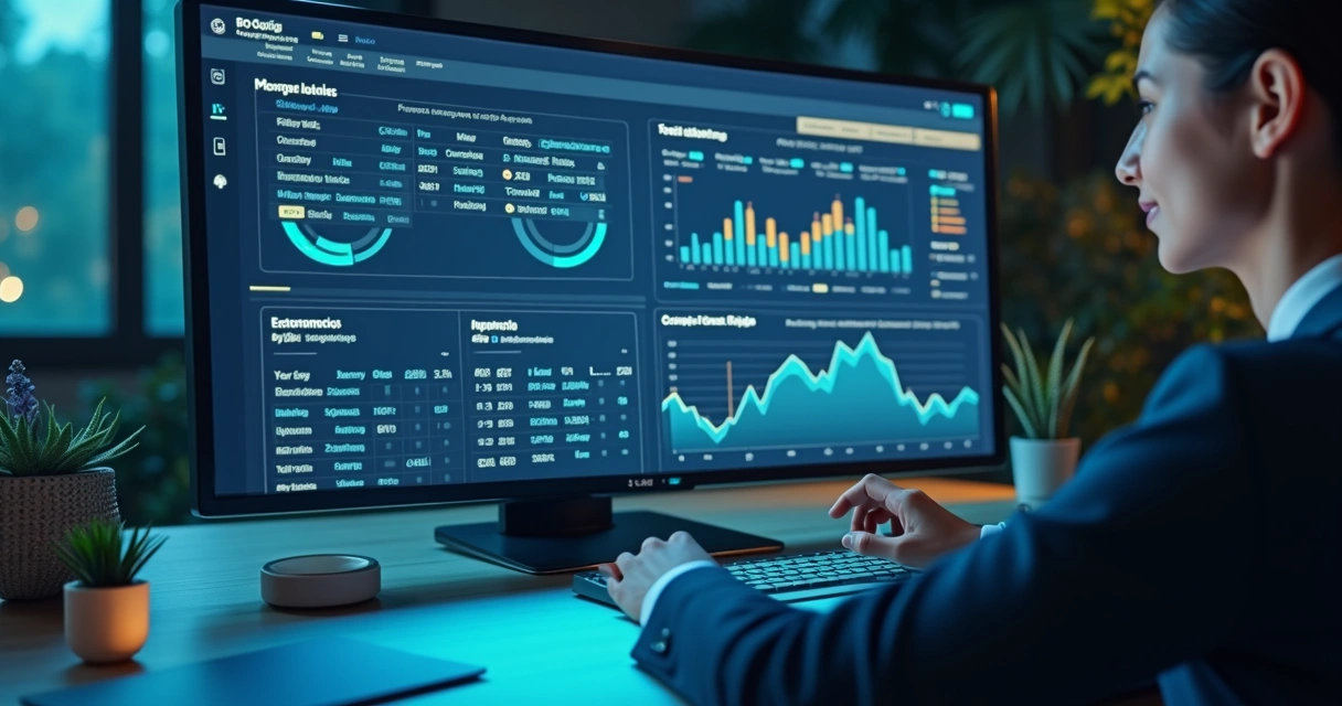 Planilha digital com lista de empresas sendo atualizada automaticamente por sistema de enriquecimento 