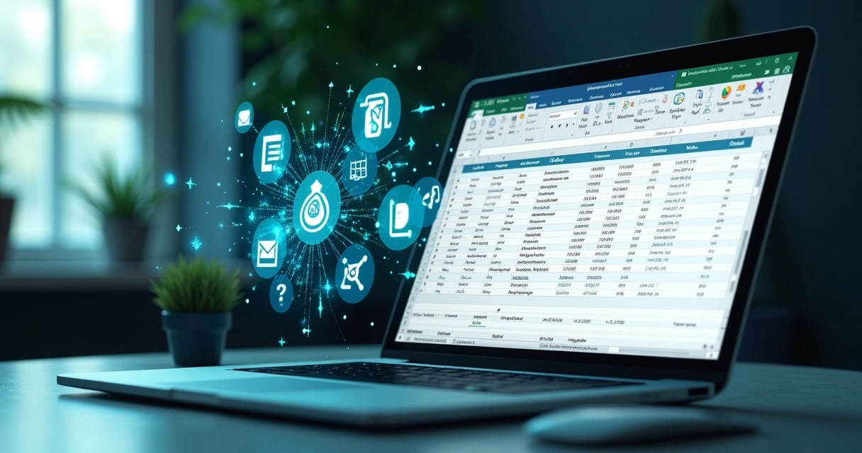 Tela de marketing mostra planilha antiga sendo enriquecida com novos dados 