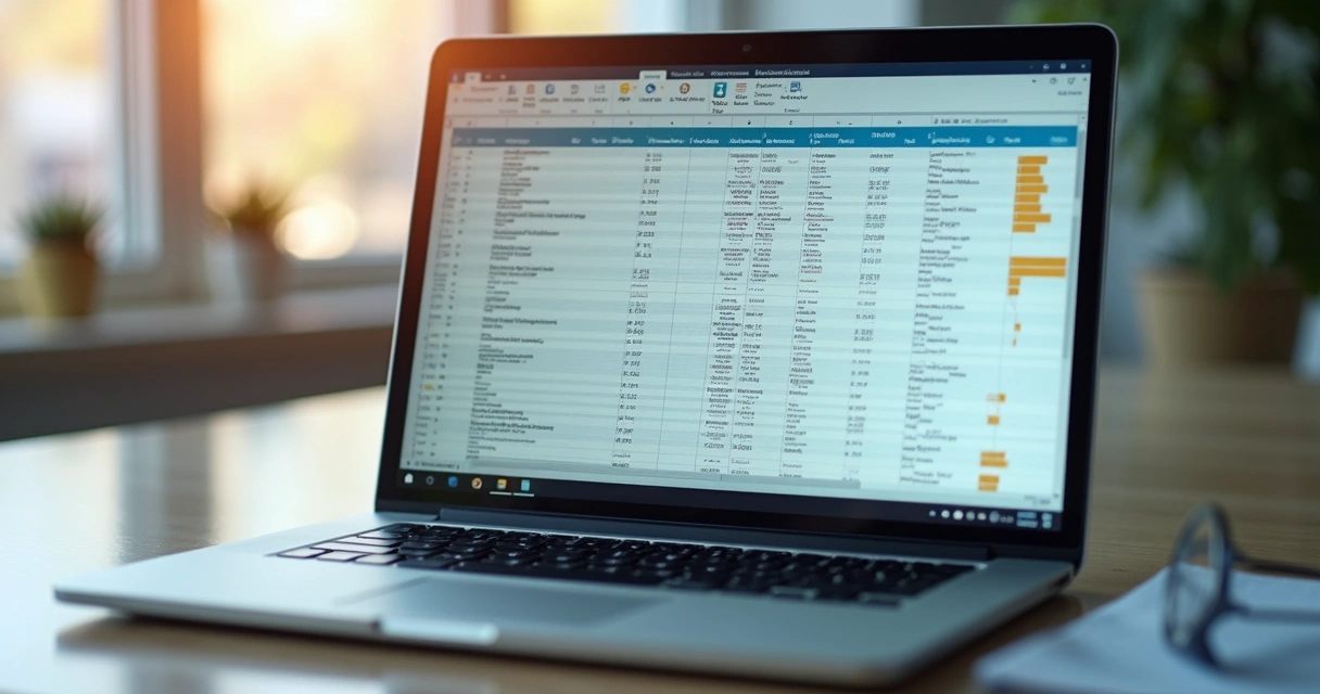 IA em pré-vendas em SaaS: dados, limitações e oportunidades 4 Planilha digital com contatos recebendo dados adicionais automaticamente