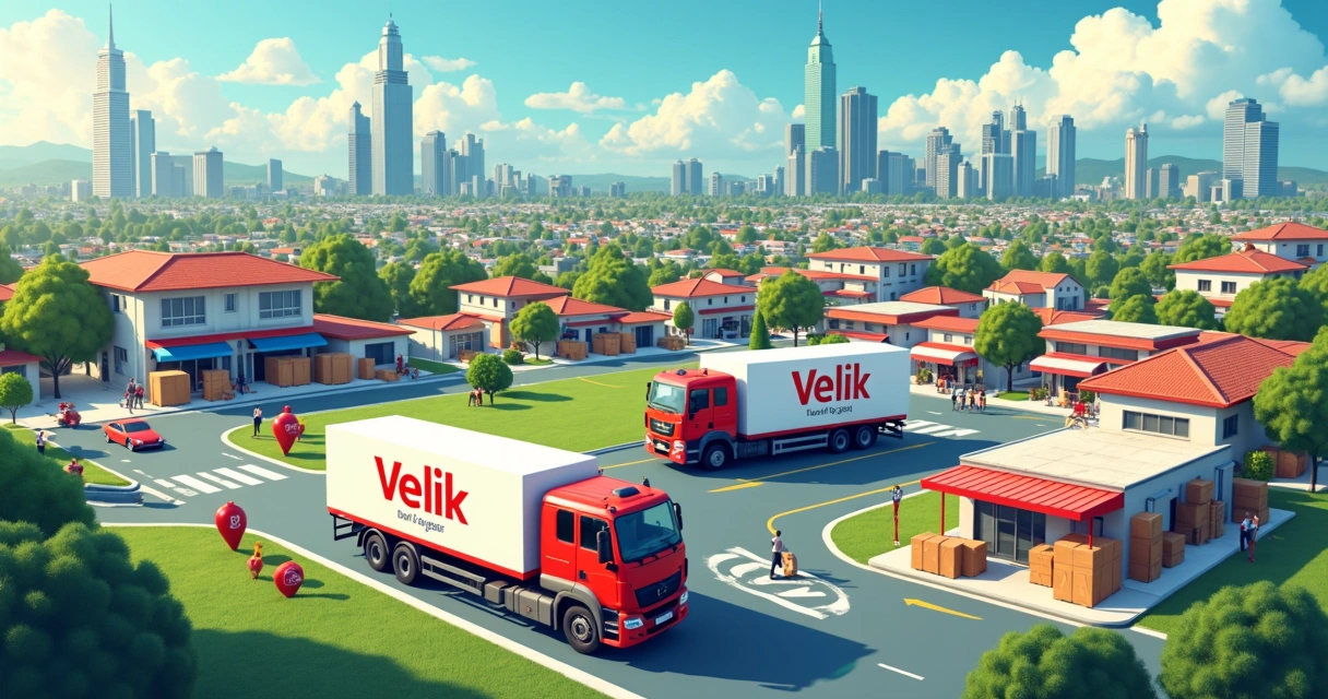 Entrega de brindes personalizados em várias cidades do Brasil, representando distribuição nacional 