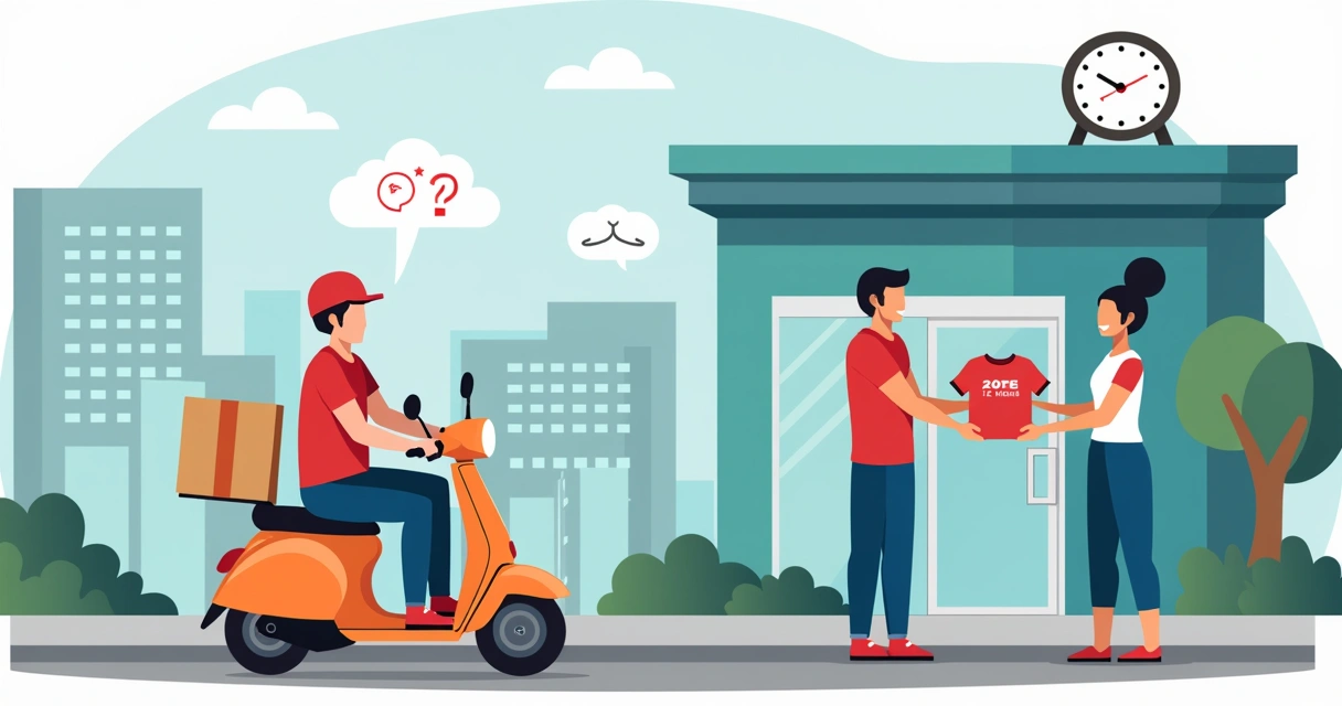 Motoboy entrega camisetas personalizadas em Marília em 12h 