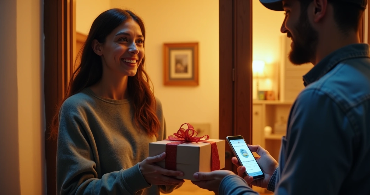 Entrega de produto grátis a cliente de delivery 