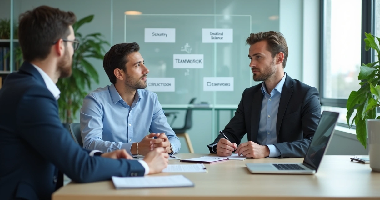 Entrevista de emprego com avaliação humana e análise comportamental