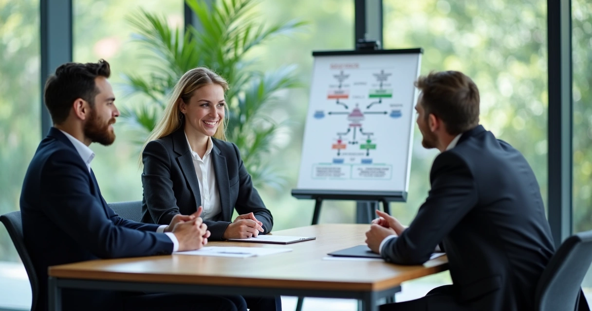 Entrevista de seleção para equipe de vendas B2B 