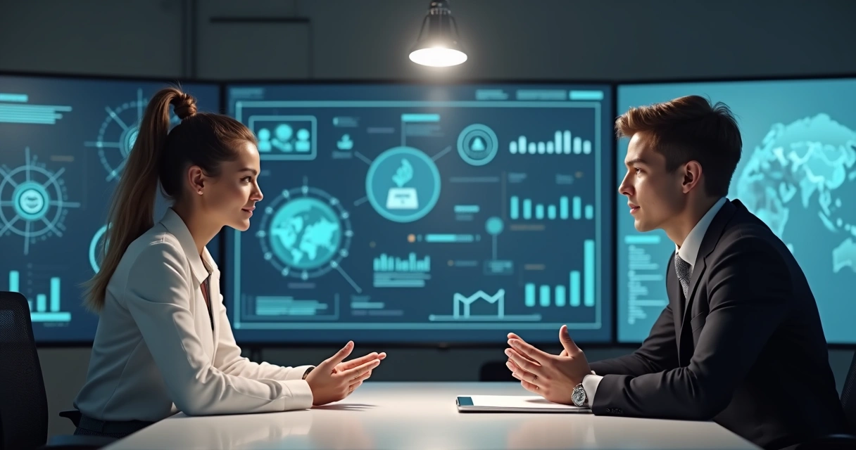 Entrevista de emprego virtual analisada por IA 