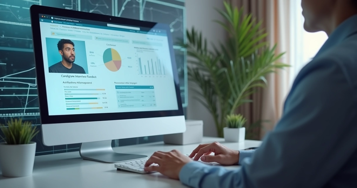 Tela de IA com análise de pontos fortes do candidato