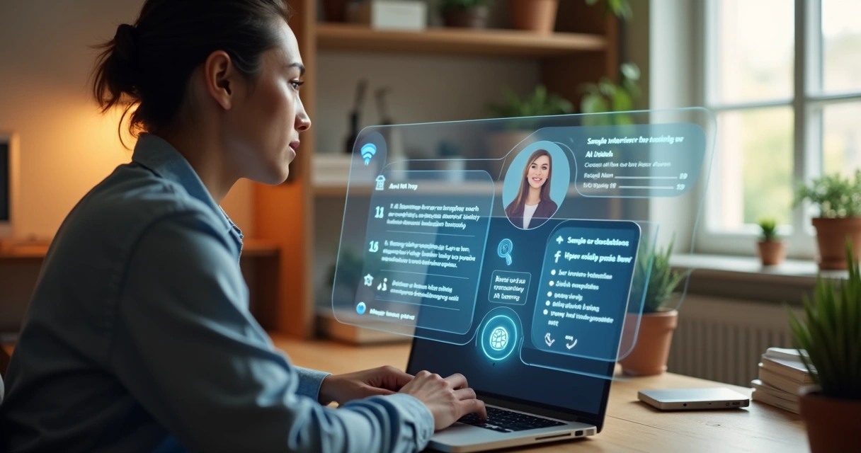Simulação de entrevista por inteligência artificial 