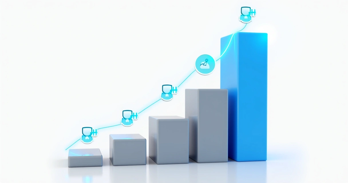 Gráfico mostrando Envox à frente dos concorrentes em performance