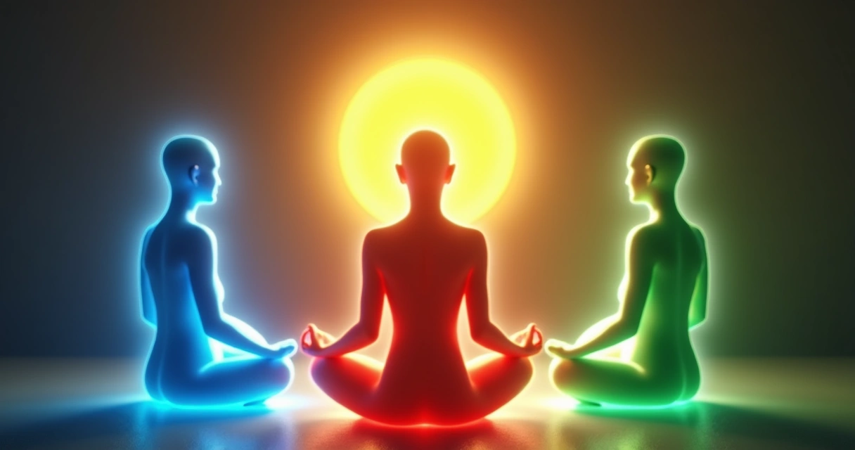 Representação visual dos três selfs equilibrados 