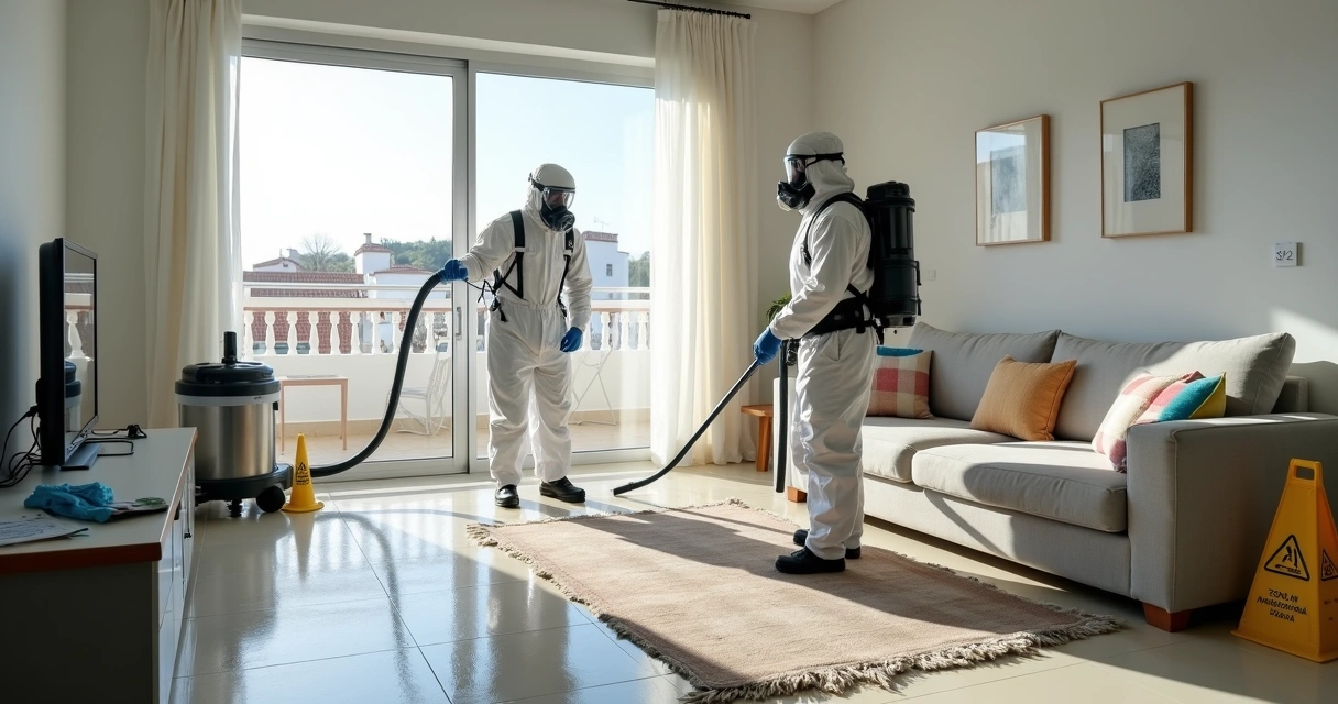 Como funciona o processo de descontaminação após o retorno do esgoto