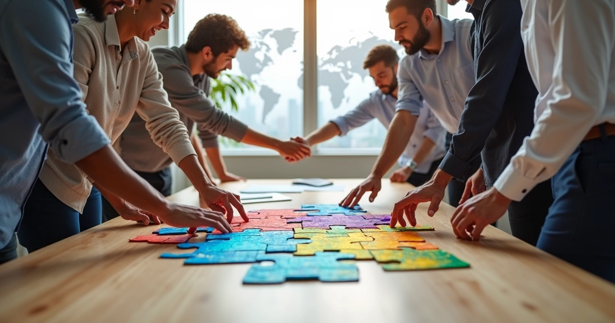 Como equilibrar diversidade e coesão em equipes globais