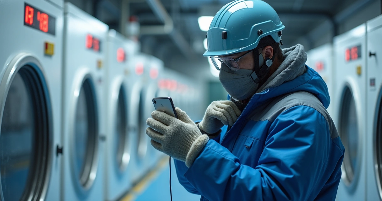 EPI próprio para trabalho em ambiente frio 