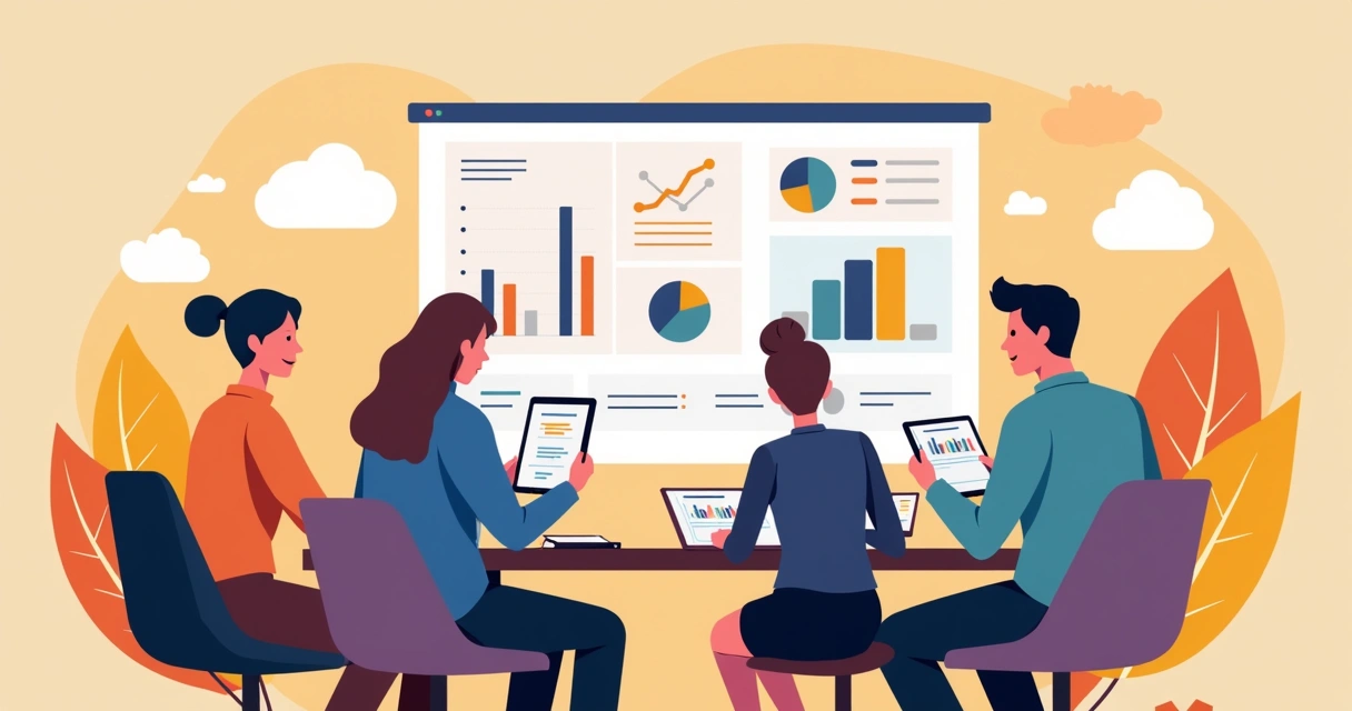 Equipe de pequena empresa se adaptando a novas ferramentas digitais 