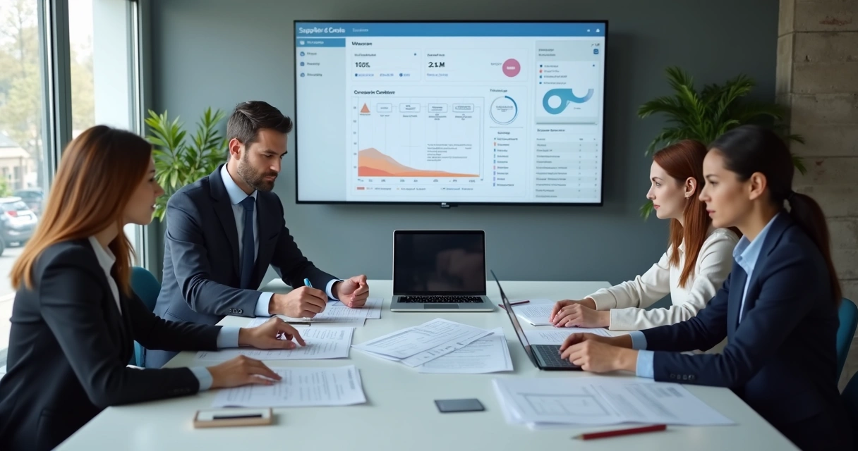 Equipe analisando riscos em contratação digital