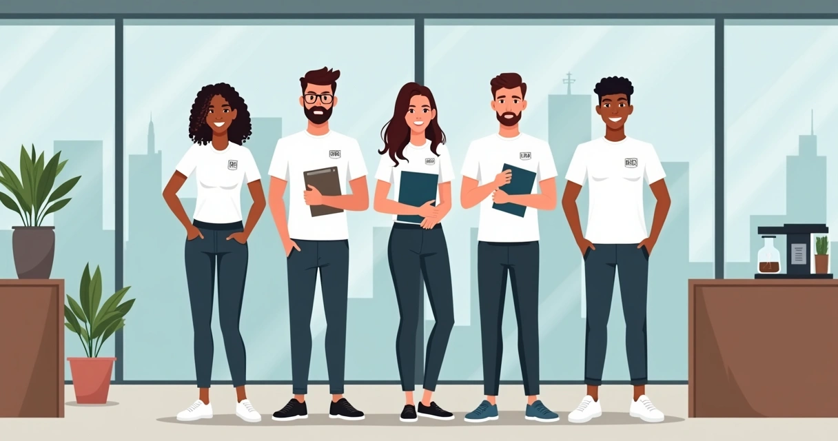 camiseta personalizada para empresa uniforme corporativo São Paulo 