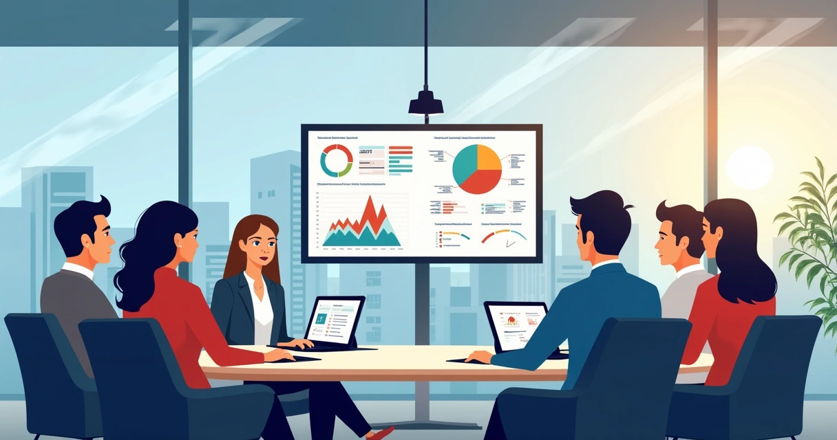 Equipe comercial em treinamento para canal B2B 