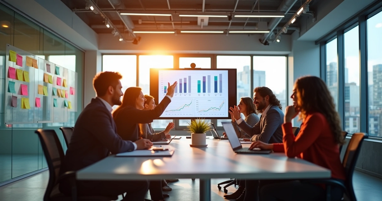 Compartilhamento de resultados entre equipes integradas 