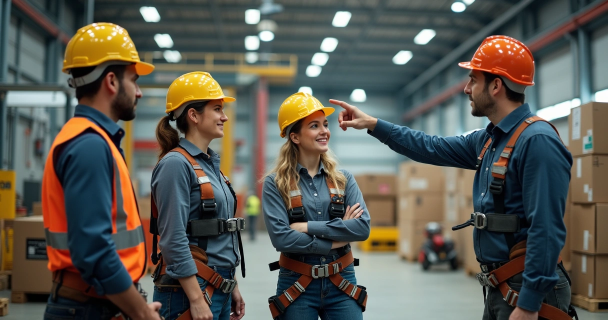 Treinamento EPI para operadores de plataforma de trabalho