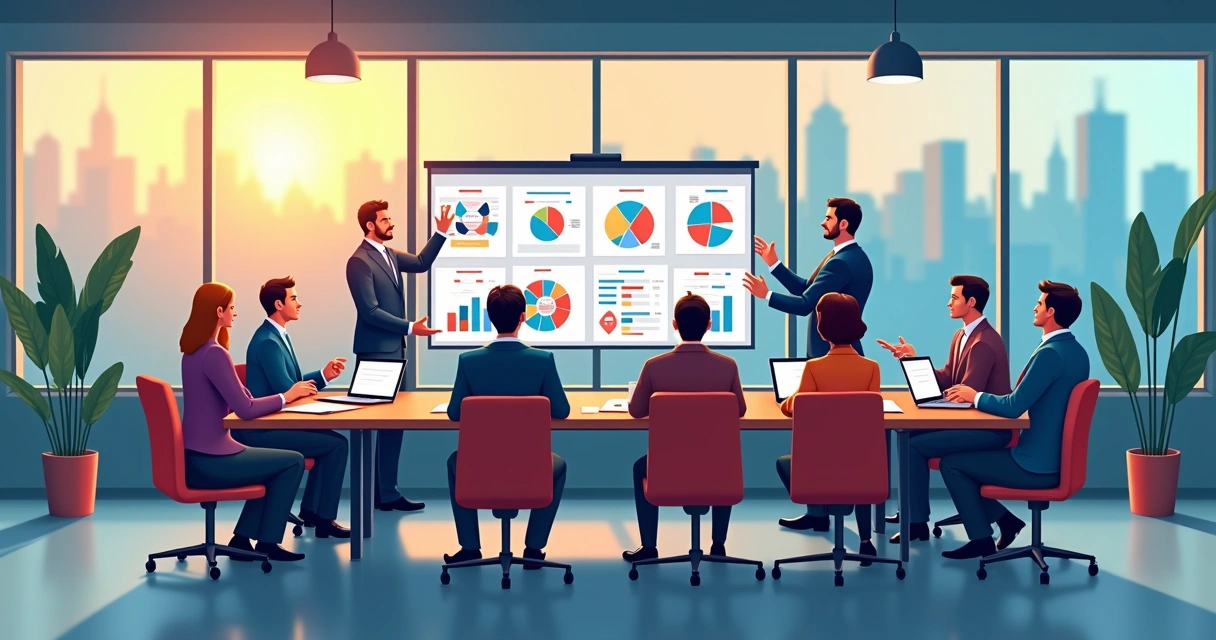 Equipe faz planejamento digital em campanha eleitoral