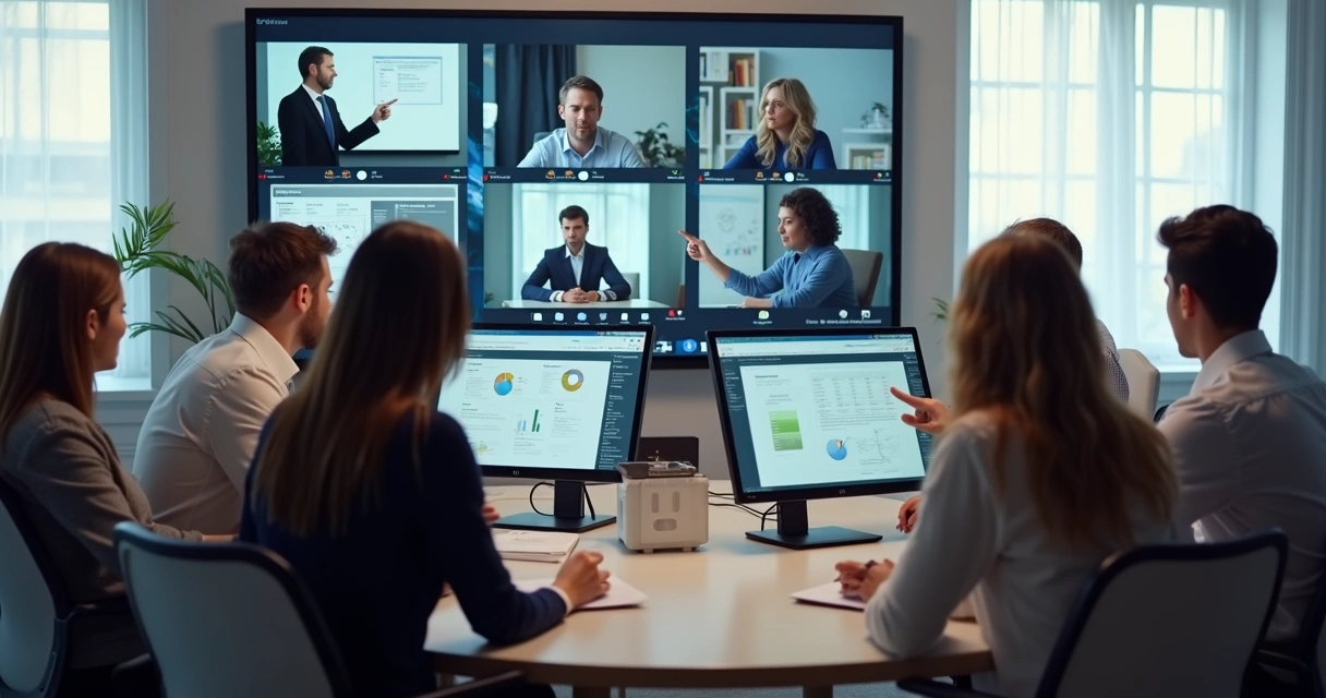 Time remoto analisando diferentes modelos de monitor 