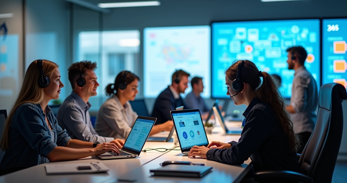Suporte técnico de TI para Microsoft 365 em ambiente corporativo 
