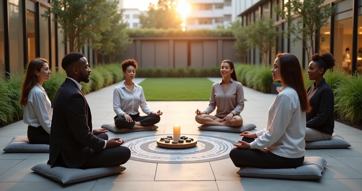 Meditación y resolución de conflictos en equipos multiculturales