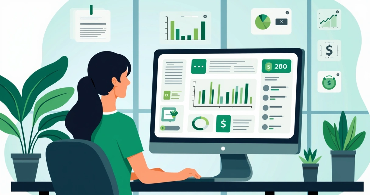 ERP exibindo integração com sistema de pagamentos 