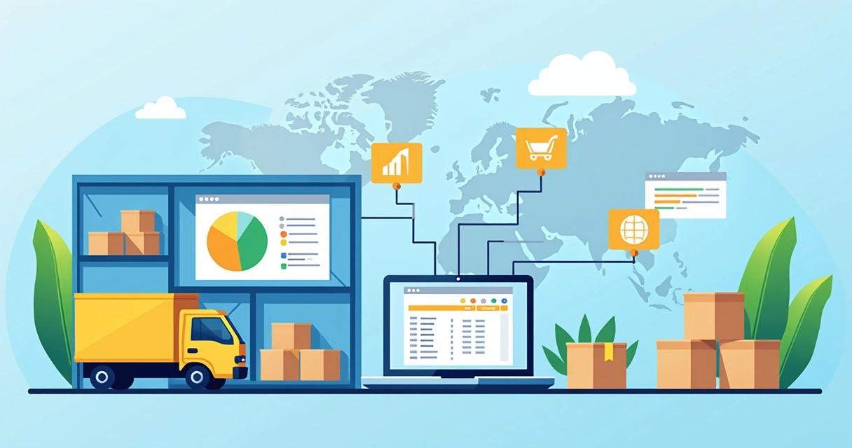 Fluxo de integração ERP e estoque 