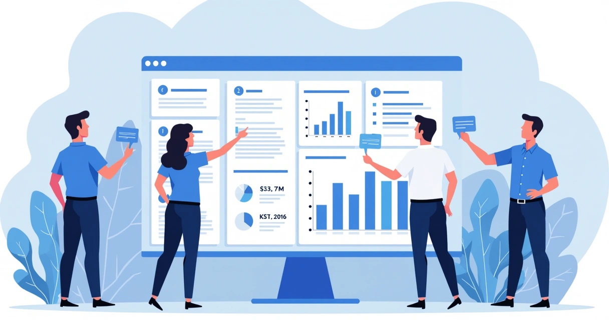 Painel ERP exibindo contratos e prazos