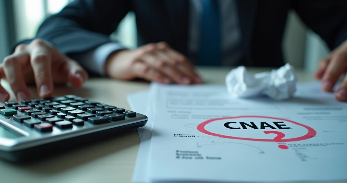 Erro no cálculo do Simples Nacional por CNAE incorreto 