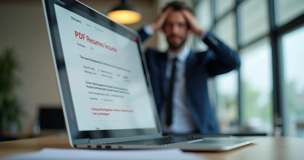 Erro ao tentar abrir PDF de currículo 