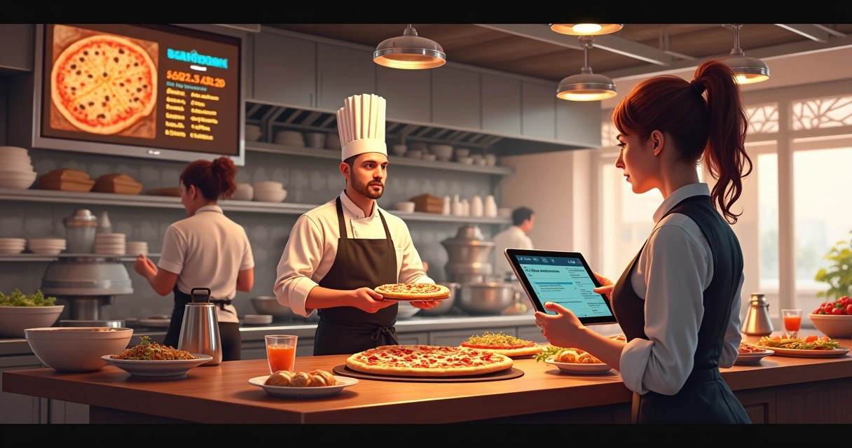 Erro de pedido em pizzaria com lanche e pizza trocados na cozinha 