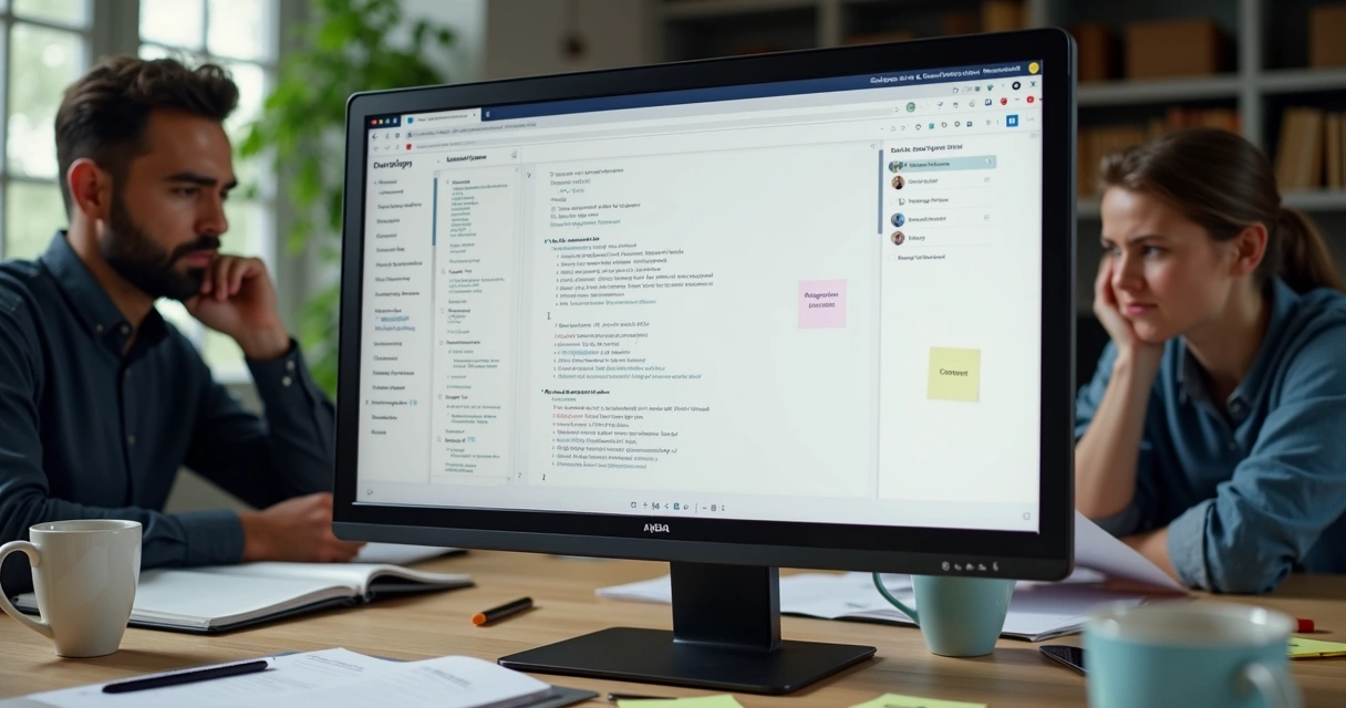 Tela de aplicativo com textos de exemplo não editados 