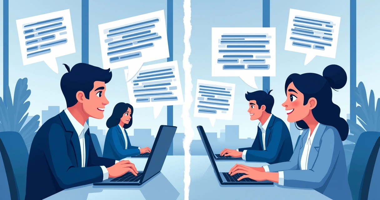 Representação visual de erros comuns na automação de DMs do LinkedIn 