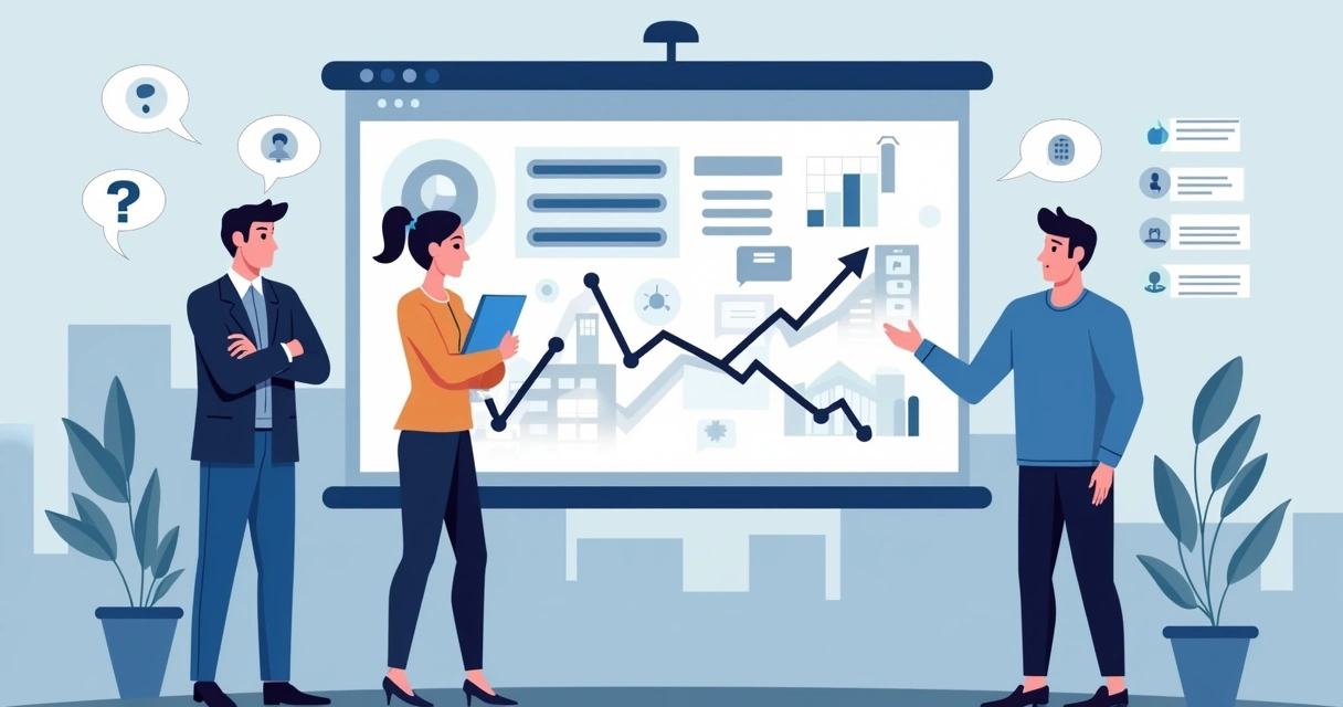 Slides confusos e reações negativas entre investidores 