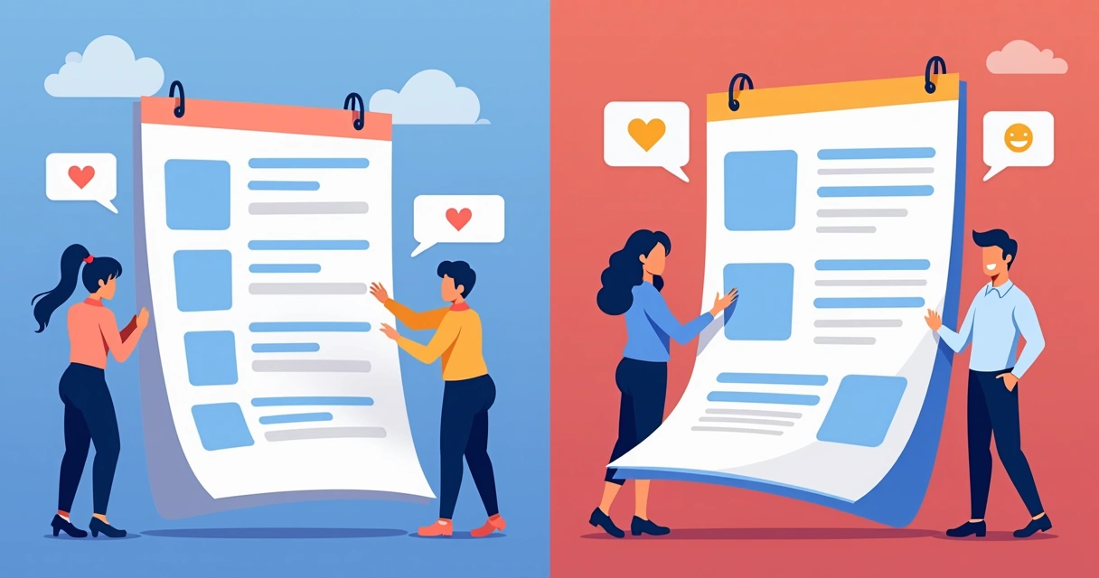 Ilustração de erros comuns em leads de marketing digital 