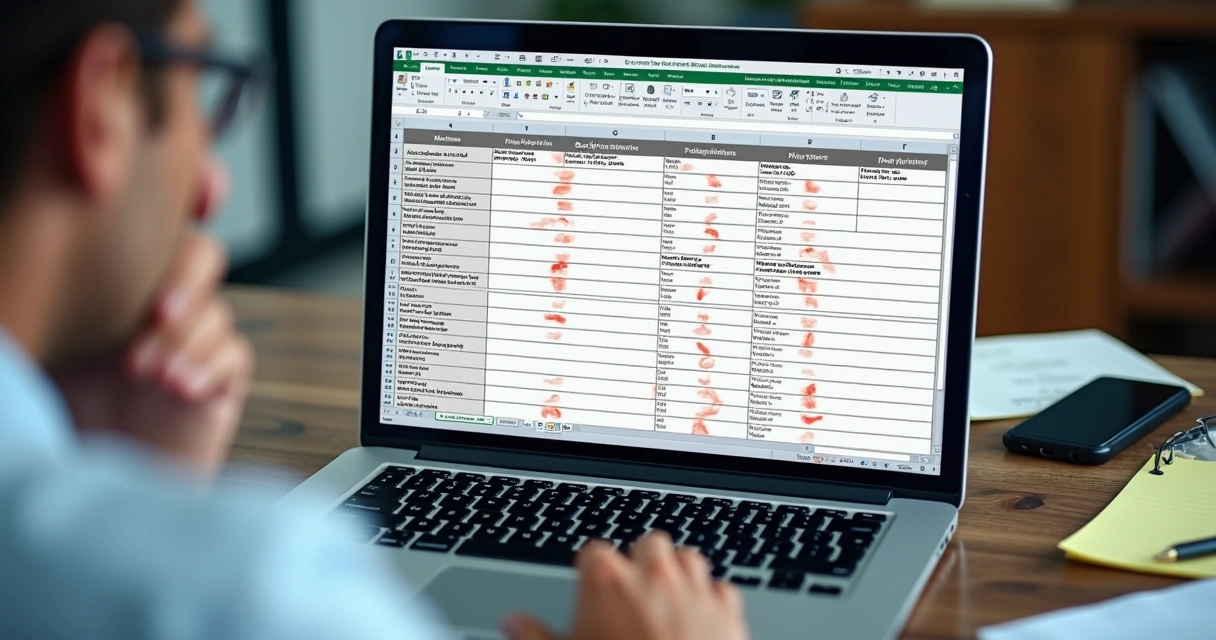 Exemplo de erro na mensuração de chamadas inbound B2B em planilha 