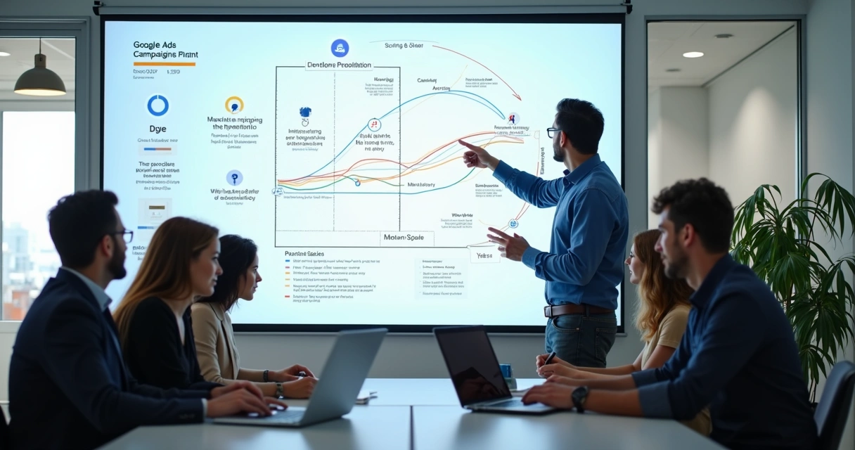 Planejamento de escala em campanhas Google Ads 
