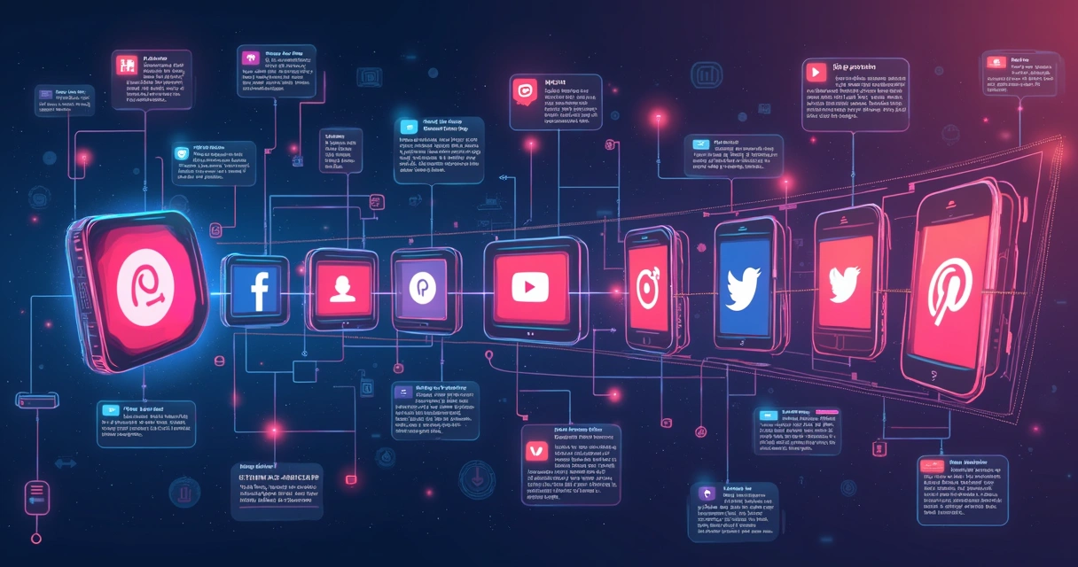 Automated editing and scaling process of videos on different platforms