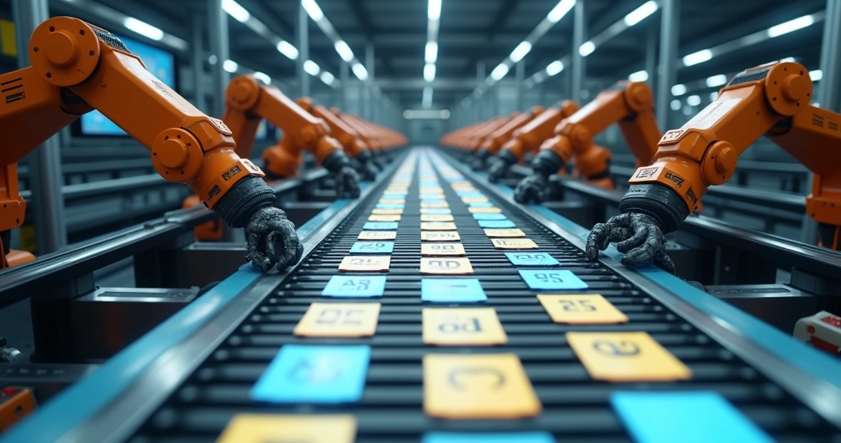 Equipamentos automatizados representando escalabilidade na gestão de leads 