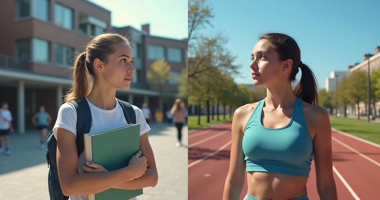 Escolha de carreira entre educação e esporte