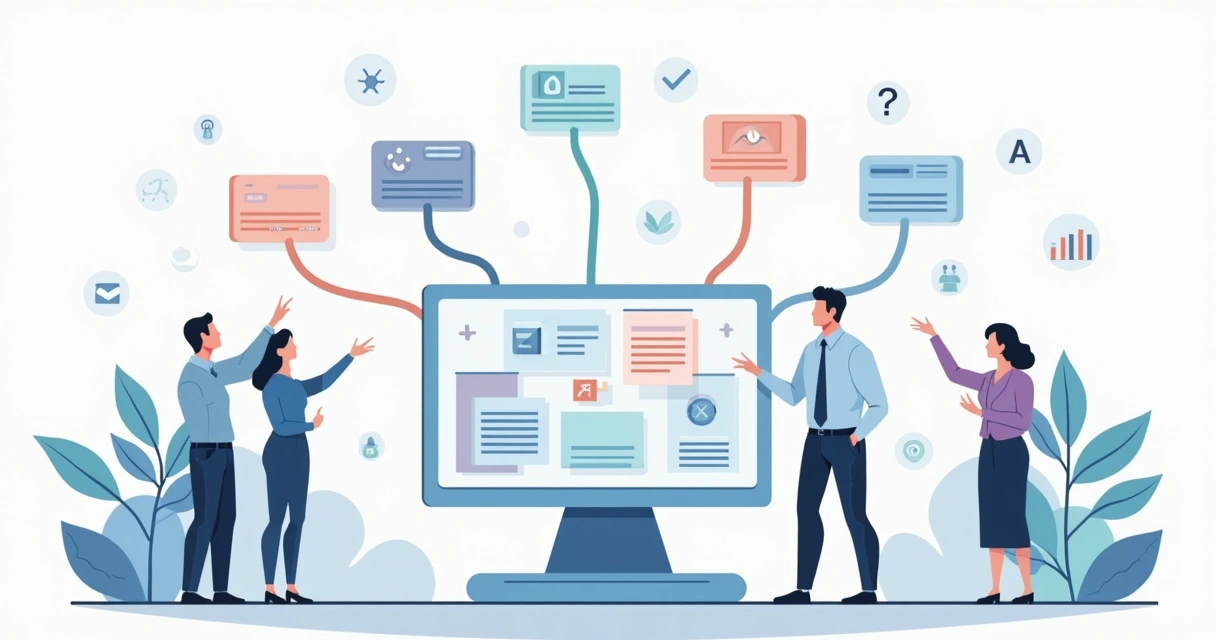 Gestor avaliando caminhos diferentes para escolher sistema de CRM 