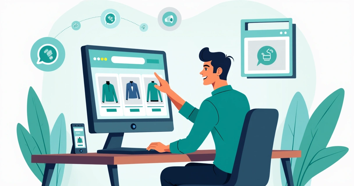 Painel de gestão de catálogo digital em plataforma de criação de sites 