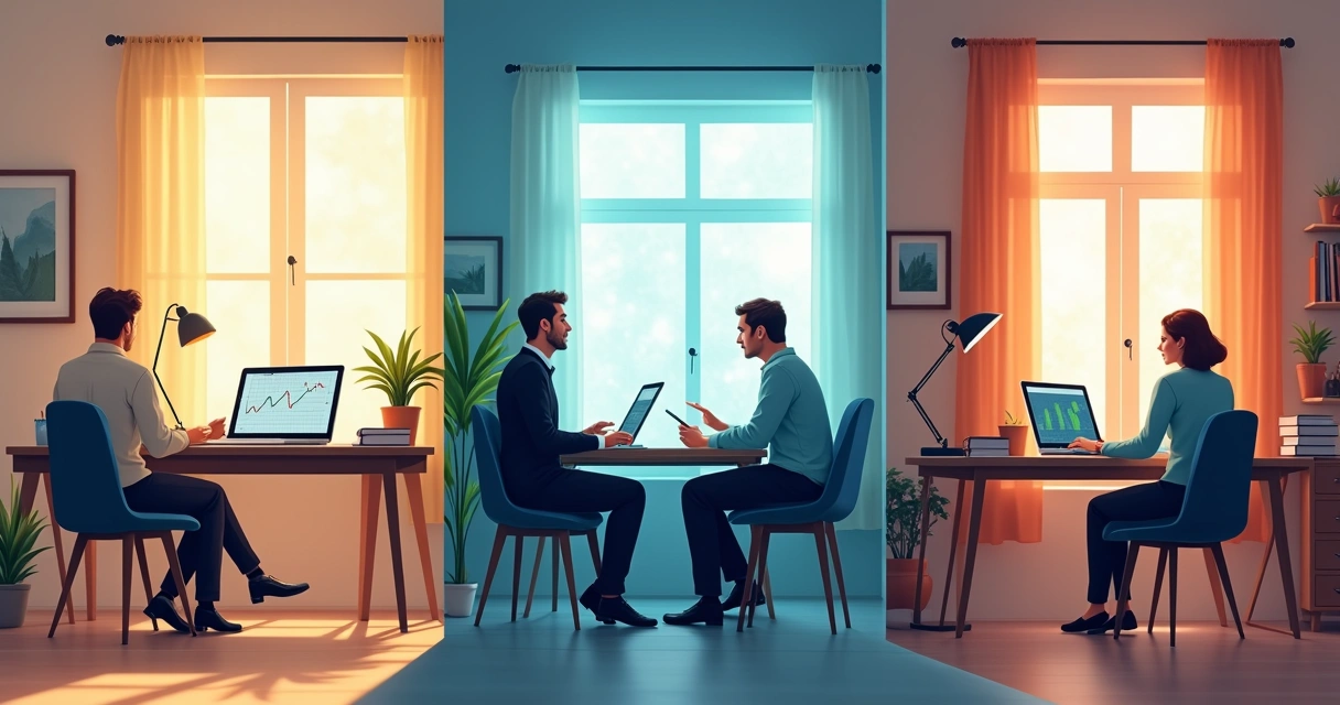 Três caminhos de decisão para trader após perdas